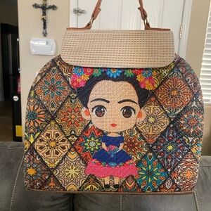 Colorful Patterned Women's Bag